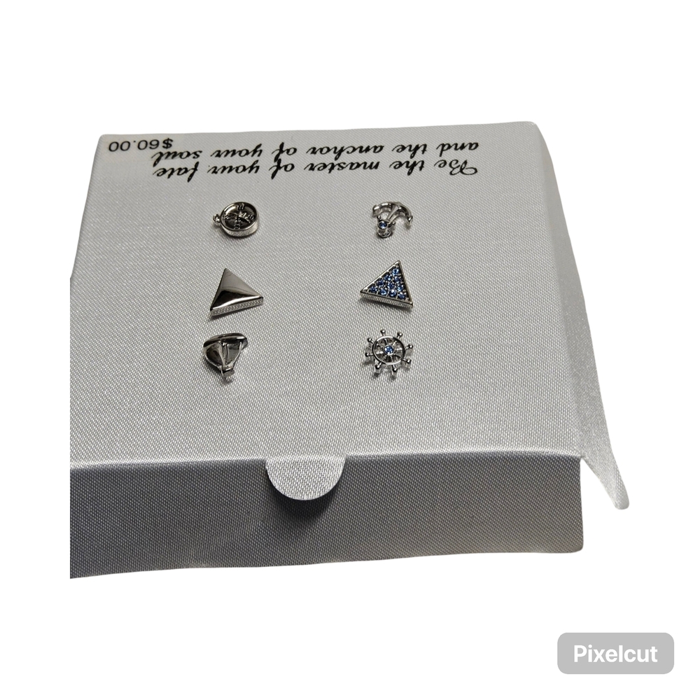 NWOT Fine Silver Plated Earrings - Picture 5 of 6